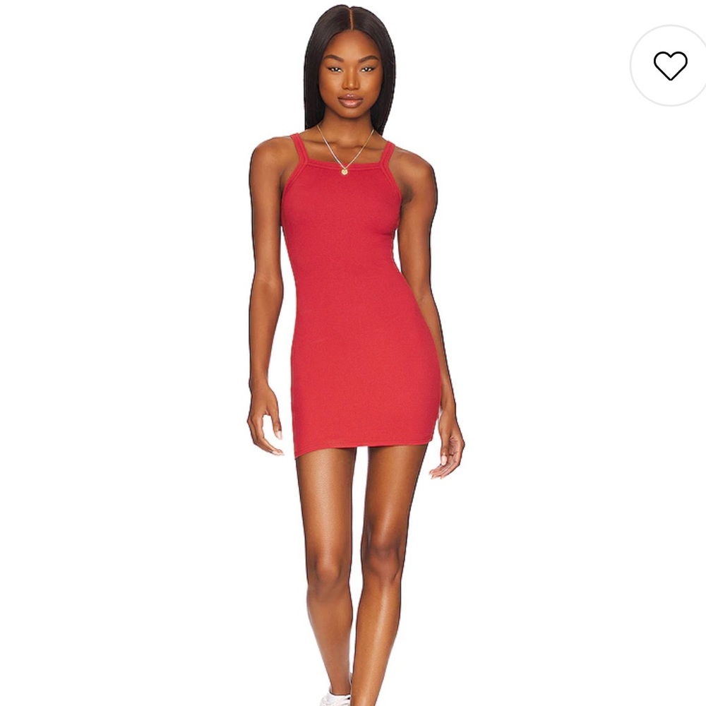 Amara mini dress in burnt sienna